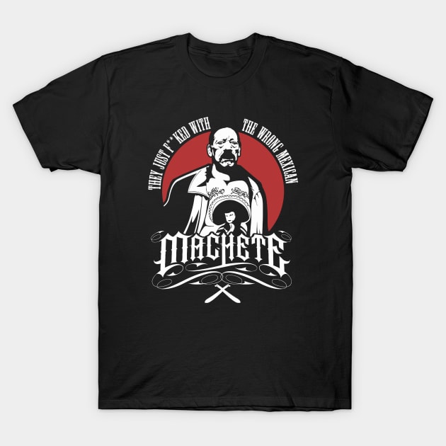 Machete logo T-Shirt by buby87